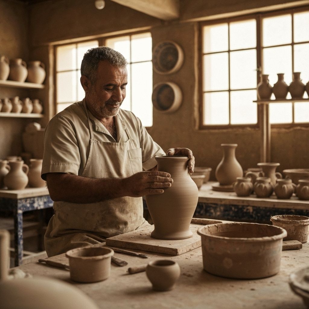 الفخار والحرف التقليدية