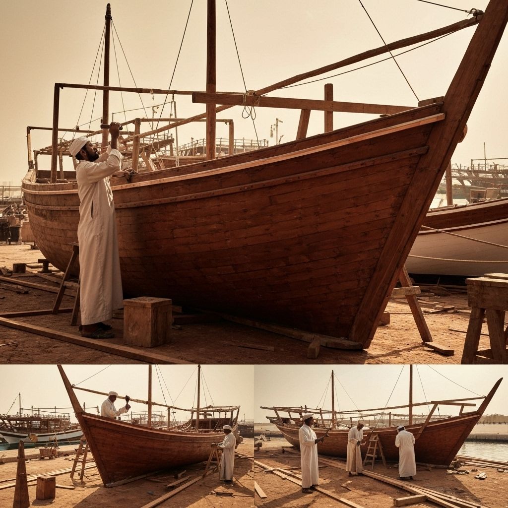 صناعة السفن التقليدية